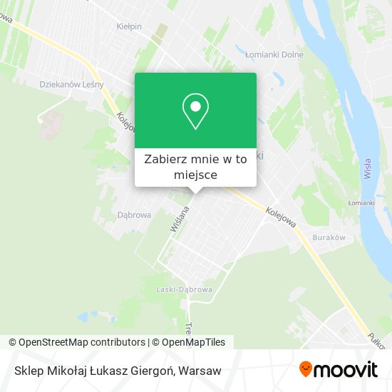 Mapa Sklep Mikołaj Łukasz Giergoń