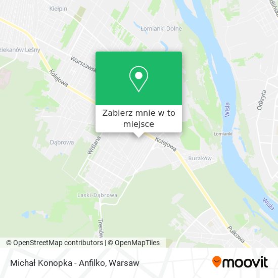 Mapa Michał Konopka - Anfilko