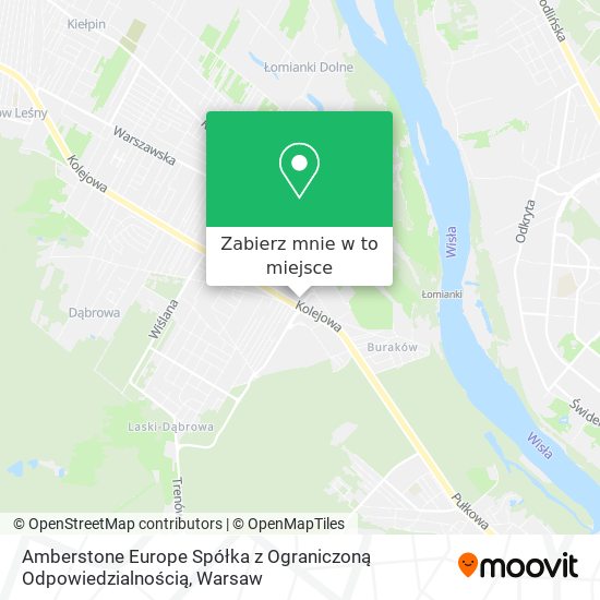 Mapa Amberstone Europe Spółka z Ograniczoną Odpowiedzialnością