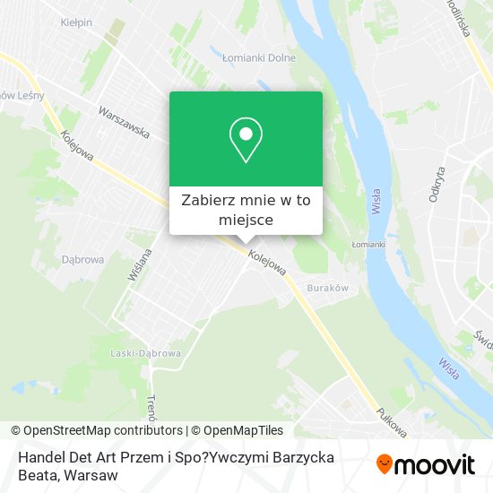 Mapa Handel Det Art Przem i Spo?Ywczymi Barzycka Beata