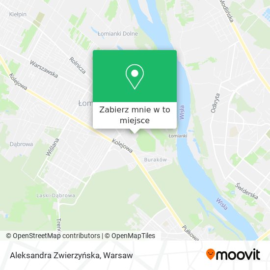 Mapa Aleksandra Zwierzyńska