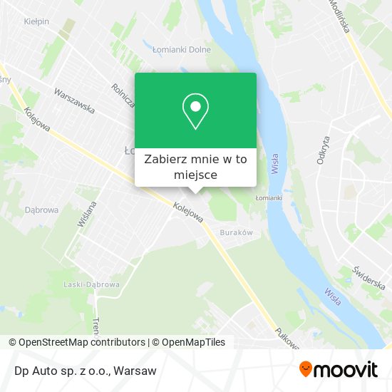 Mapa Dp Auto sp. z o.o.