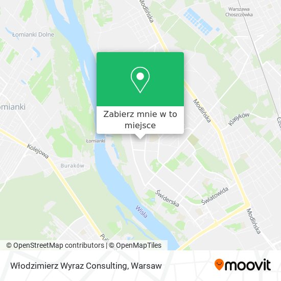 Mapa Włodzimierz Wyraz Consulting