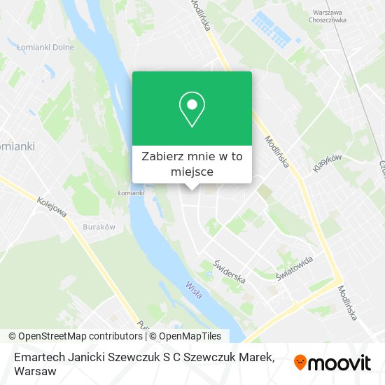 Mapa Emartech Janicki Szewczuk S C Szewczuk Marek