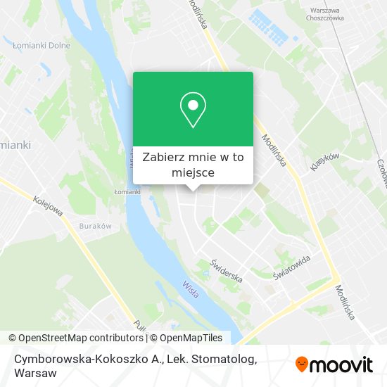 Mapa Cymborowska-Kokoszko A., Lek. Stomatolog