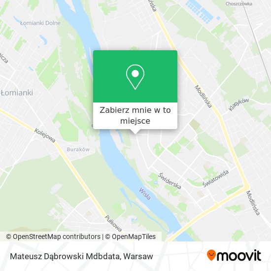 Mapa Mateusz Dąbrowski Mdbdata