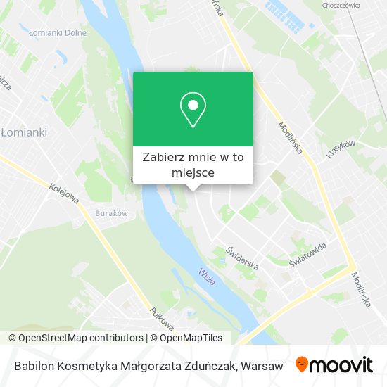 Mapa Babilon Kosmetyka Małgorzata Zduńczak