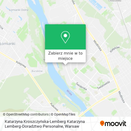 Mapa Katarzyna Kroszczyńska-Lemberg Katarzyna Lemberg-Doradztwo Personalne