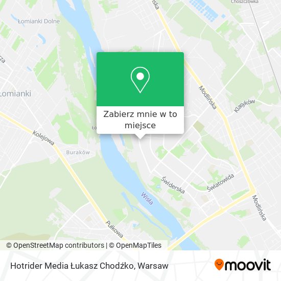 Mapa Hotrider Media Łukasz Chodźko