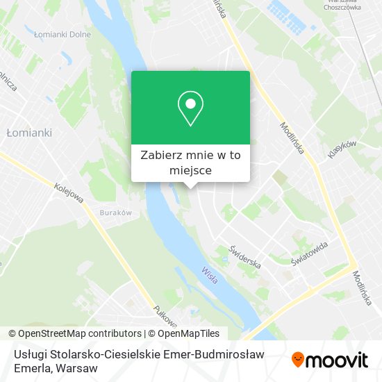 Mapa Usługi Stolarsko-Ciesielskie Emer-Budmirosław Emerla