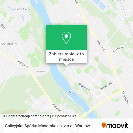 Mapa Galicyjska Spółka Masarska sp. z o.o.