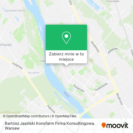 Mapa Bartosz Jasiński Konsfarm Firma Konsultingowa