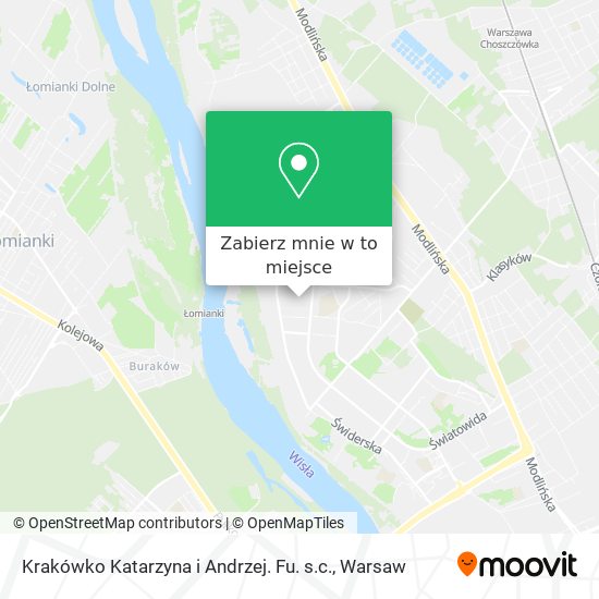 Mapa Krakówko Katarzyna i Andrzej. Fu. s.c.