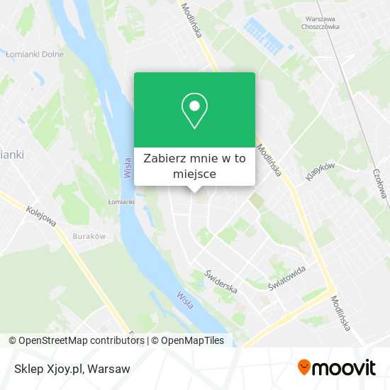 Mapa Sklep Xjoy.pl