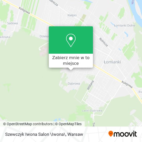 Mapa Szewczyk Iwona Salon \Iwona\