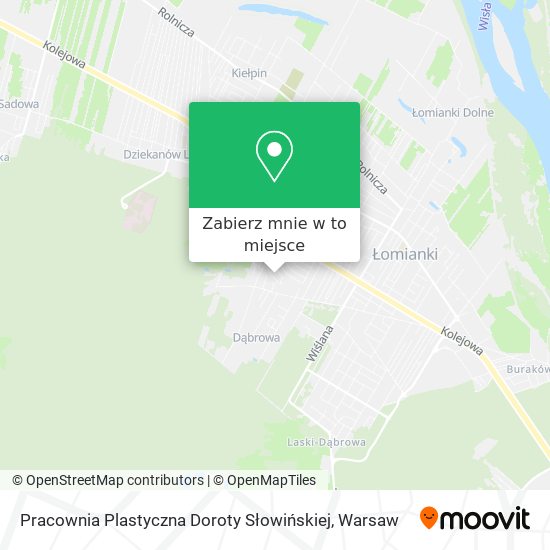 Mapa Pracownia Plastyczna Doroty Słowińskiej