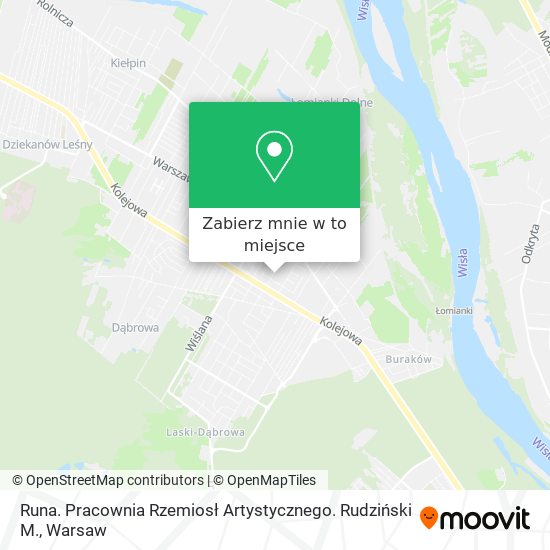 Mapa Runa. Pracownia Rzemiosł Artystycznego. Rudziński M.