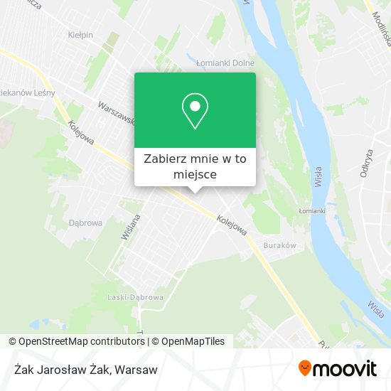 Mapa Żak Jarosław Żak