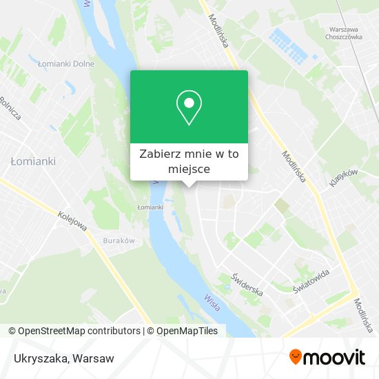 Mapa Ukryszaka