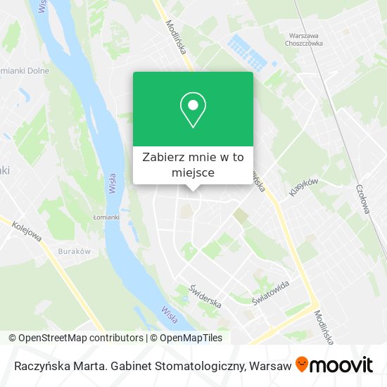 Mapa Raczyńska Marta. Gabinet Stomatologiczny