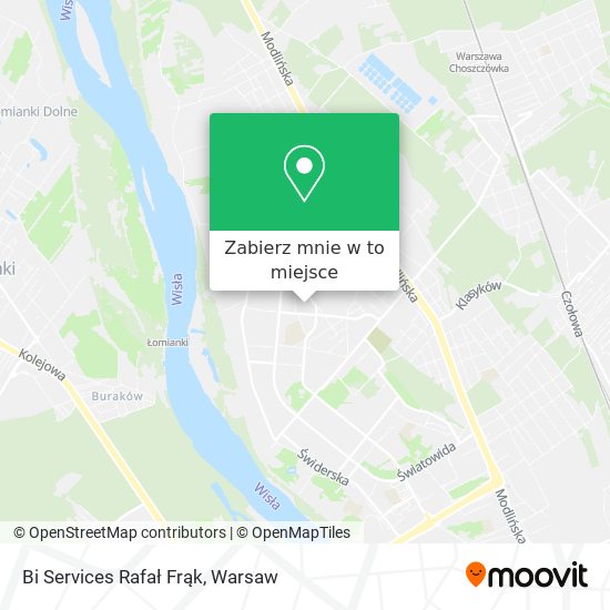 Mapa Bi Services Rafał Frąk