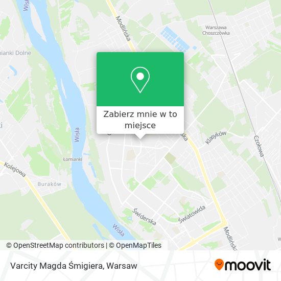 Mapa Varcity Magda Śmigiera