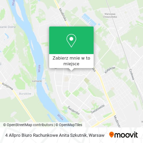 Mapa 4 Allpro Biuro Rachunkowe Anita Szkutnik