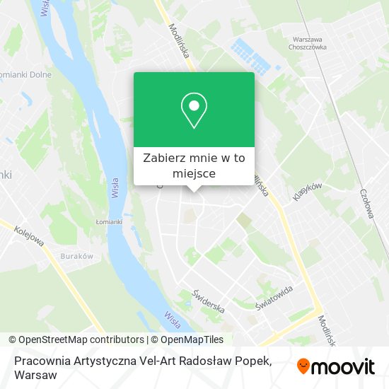 Mapa Pracownia Artystyczna Vel-Art Radosław Popek