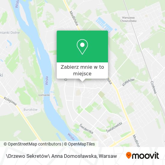 Mapa \Drzewo Sekretów\ Anna Domosławska