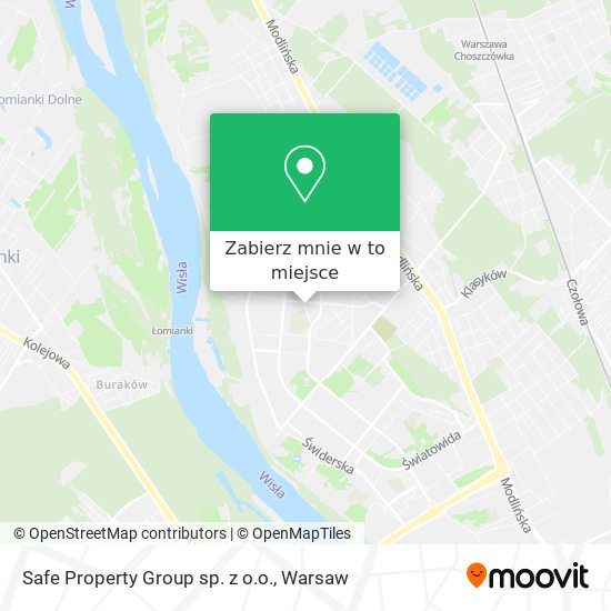 Mapa Safe Property Group sp. z o.o.