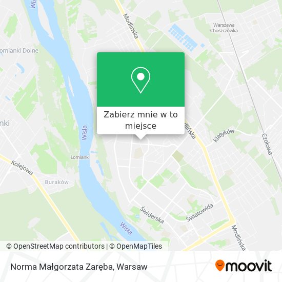 Mapa Norma Małgorzata Zaręba