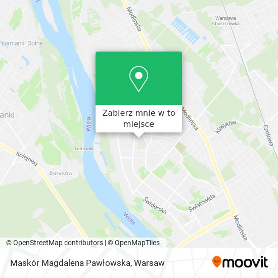 Mapa Maskór Magdalena Pawłowska