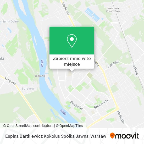 Mapa Espina Bartkiewicz Kokolus Spólka Jawna