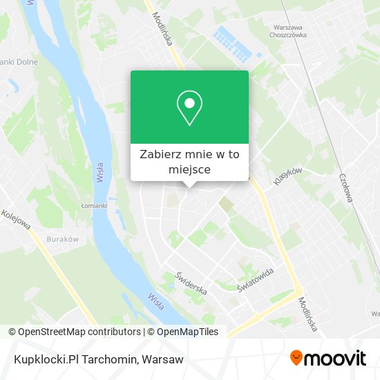 Mapa Kupklocki.Pl Tarchomin