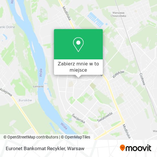 Mapa Euronet Bankomat Recykler