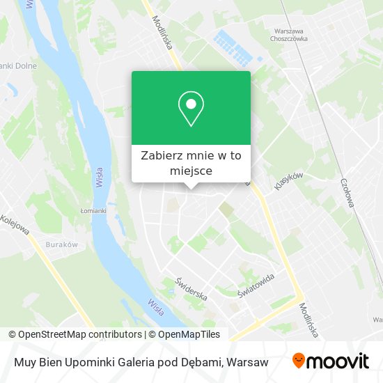 Mapa Muy Bien Upominki Galeria pod Dębami