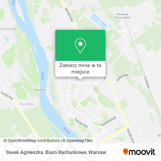 Mapa Siwek Agnieszka. Biuro Rachunkowe