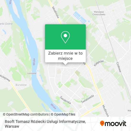 Mapa 8soft Tomasz Róziecki Usługi Informatyczne