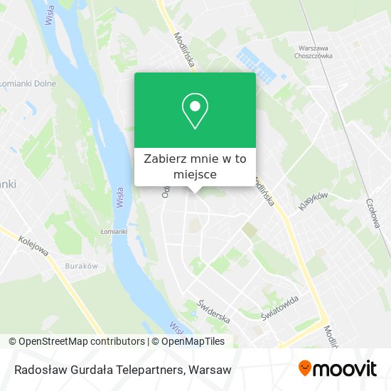 Mapa Radosław Gurdała Telepartners