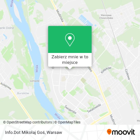 Mapa Info.Dot Mikołaj Goś