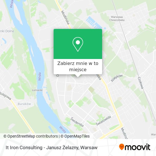 Mapa It Iron Consulting - Janusz Żelazny