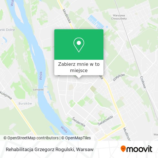 Mapa Rehabilitacja Grzegorz Rogulski