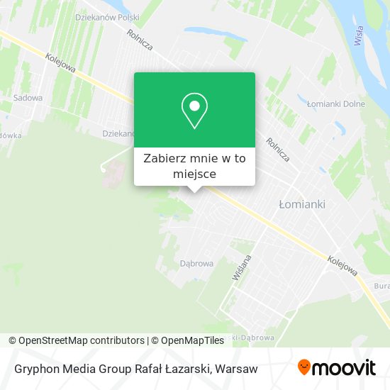 Mapa Gryphon Media Group Rafał Łazarski