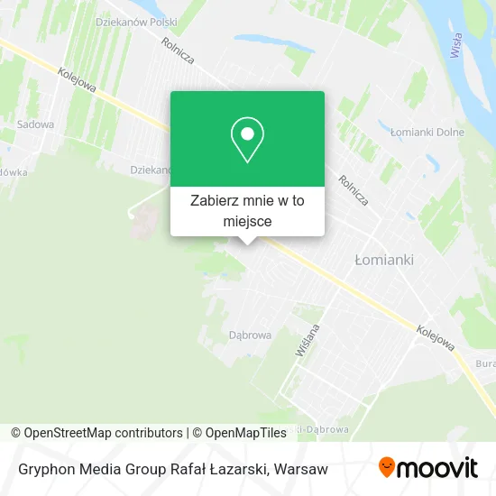 Mapa Gryphon Media Group Rafał Łazarski
