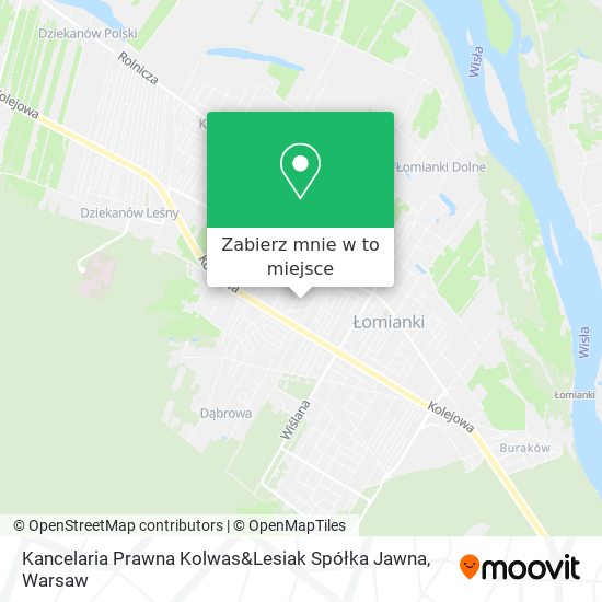 Mapa Kancelaria Prawna Kolwas&Lesiak Spółka Jawna