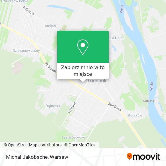 Mapa Michał Jakobsche