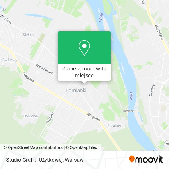 Mapa Studio Grafiki Użytkowej