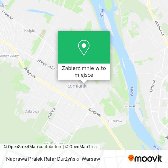 Mapa Naprawa Pralek Rafał Durżyński