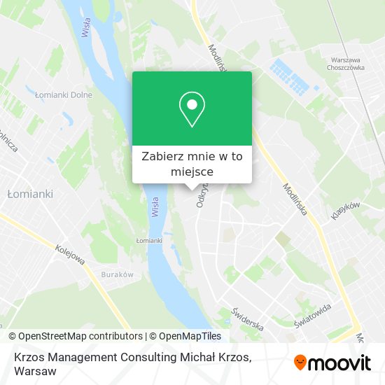 Mapa Krzos Management Consulting Michał Krzos