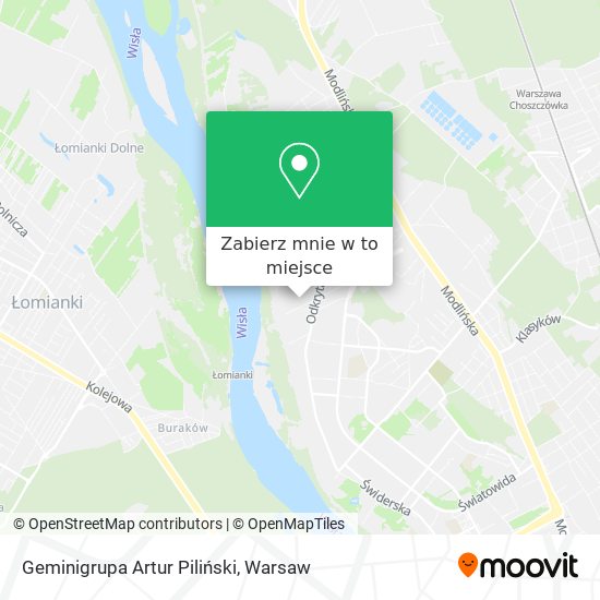 Mapa Geminigrupa Artur Piliński